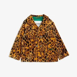 Leopard Velvet Blazer