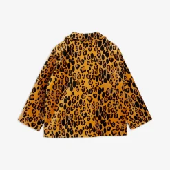 Leopard Velvet Blazer