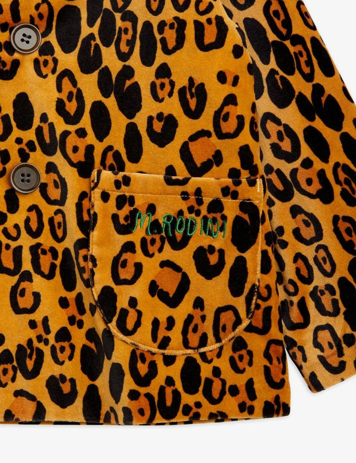 Leopard Velvet Blazer