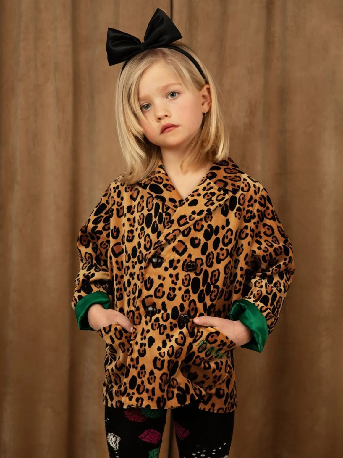 Leopard Velvet Blazer