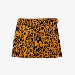 Leopard Velvet Skirt