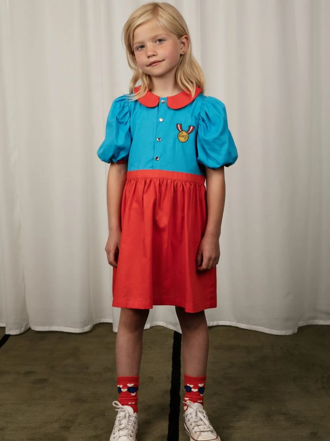 Medal Embroidered Dress