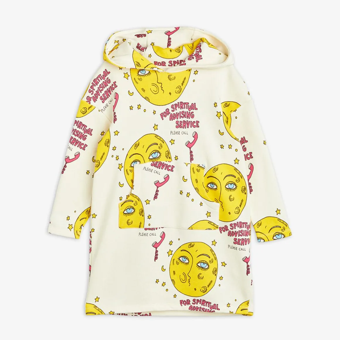 Moon Hooded Sweat Dress