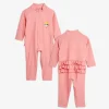 Owl Frill Baby UV Suit