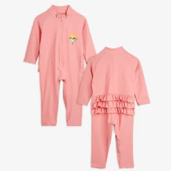 Owl Frill Baby UV Suit