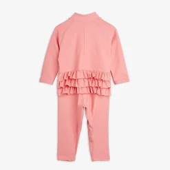 Owl Frill Baby UV Suit