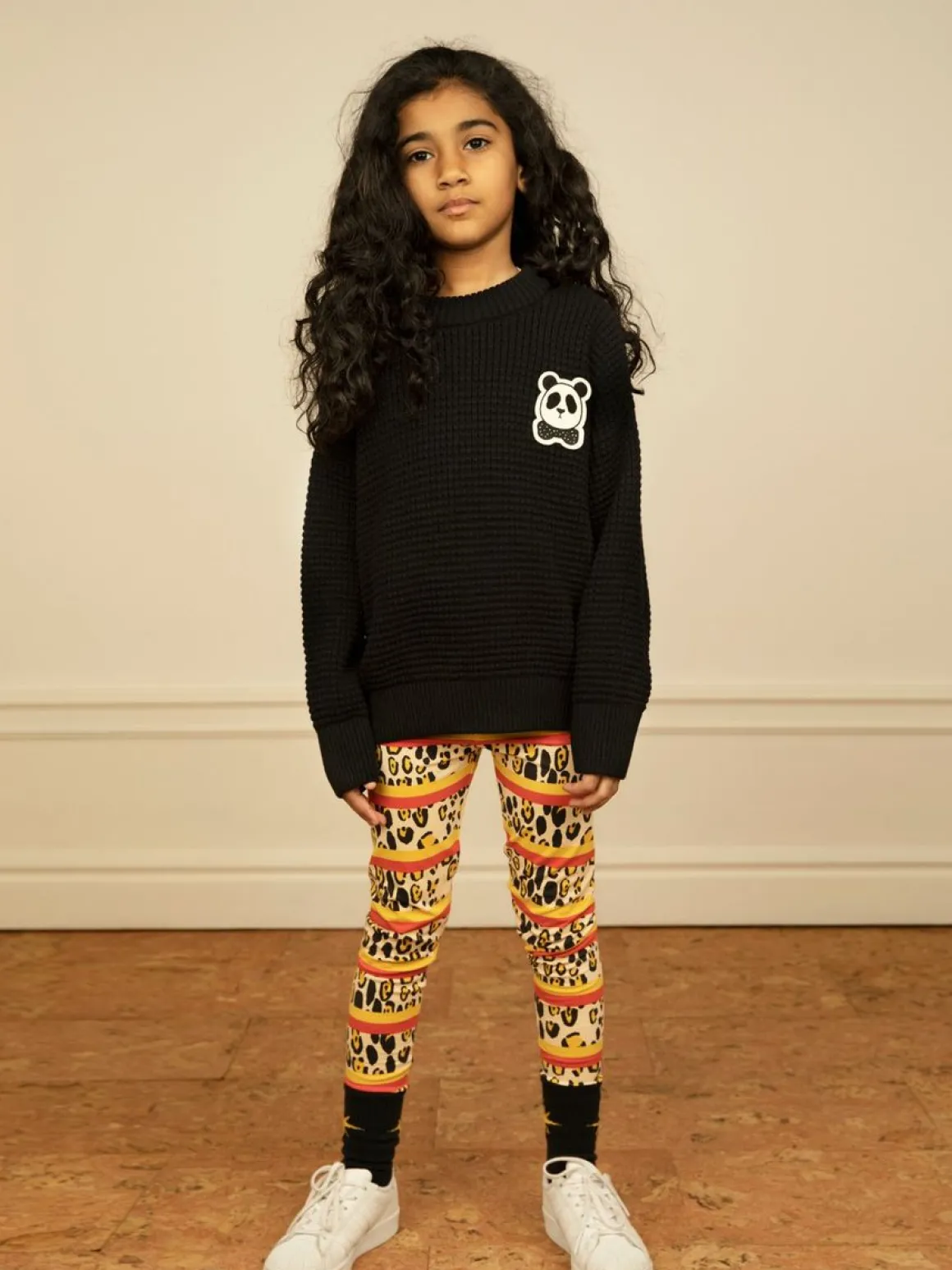 Panda knitted sweater