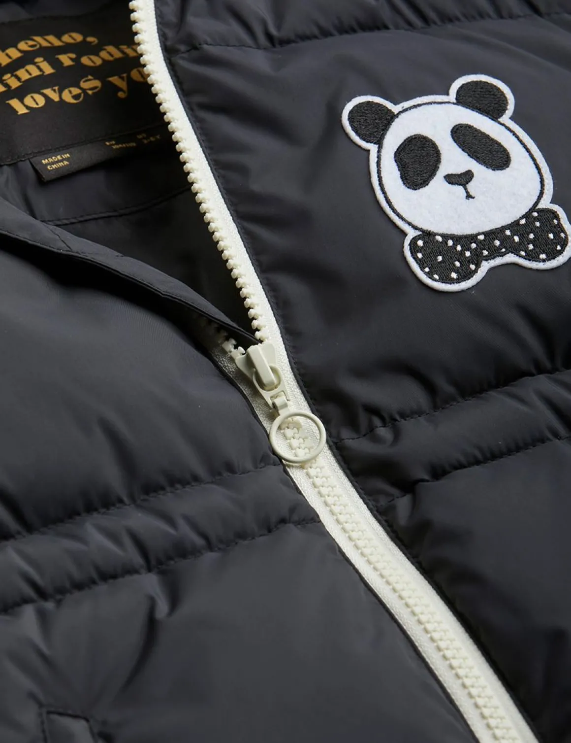 Panda Puffer Jacket