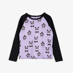 Panda Raglan Long Sleeve T-shirt
