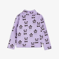 Panda Turtleneck Long Sleeve T-shirt
