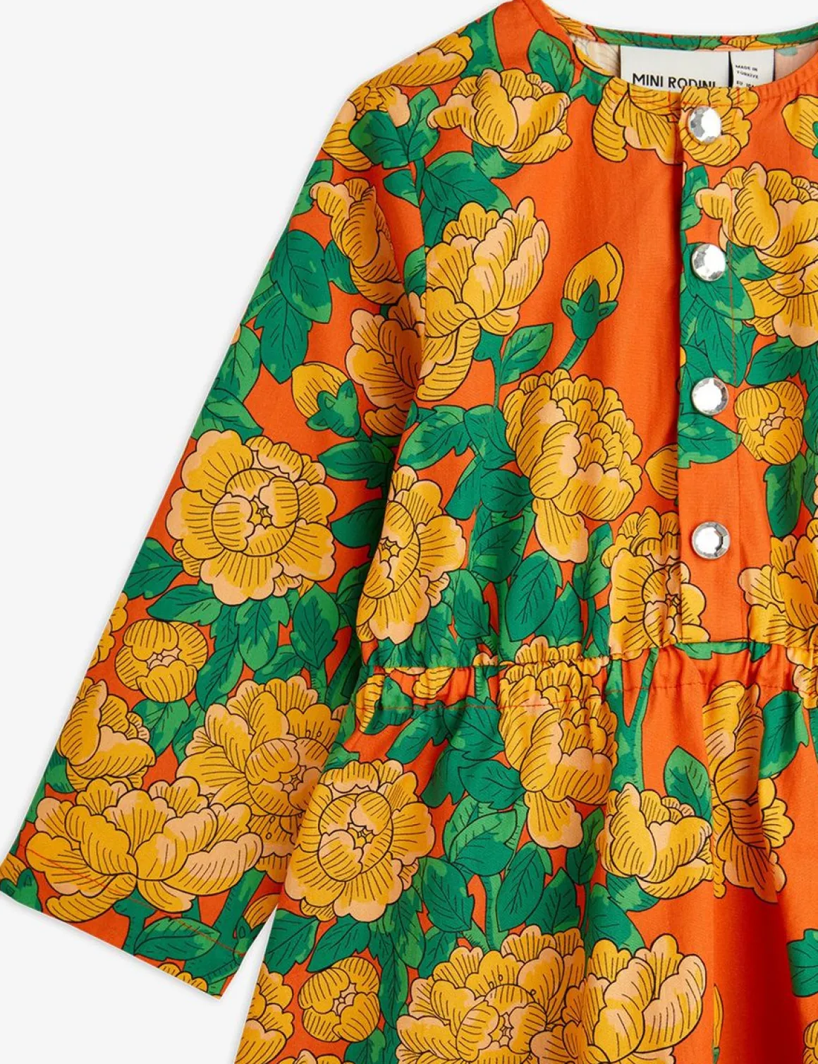Peonies Woven Dress
