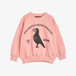 Pigeon Embroidered Sweatshirt