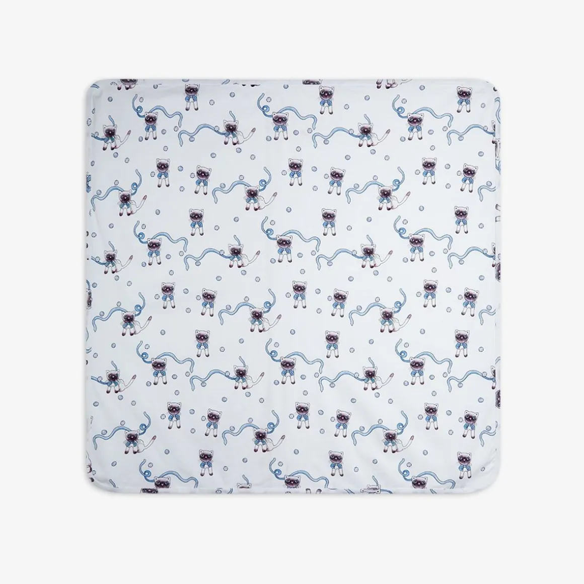 Siamese Cat Baby Blanket