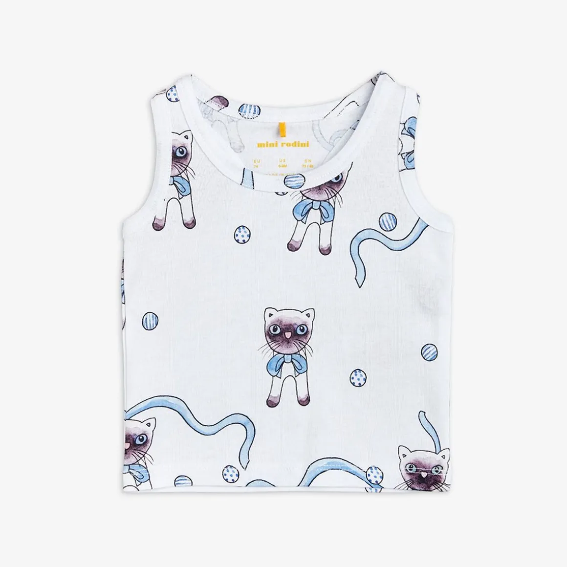 Siamese Cat Baby Tank Top