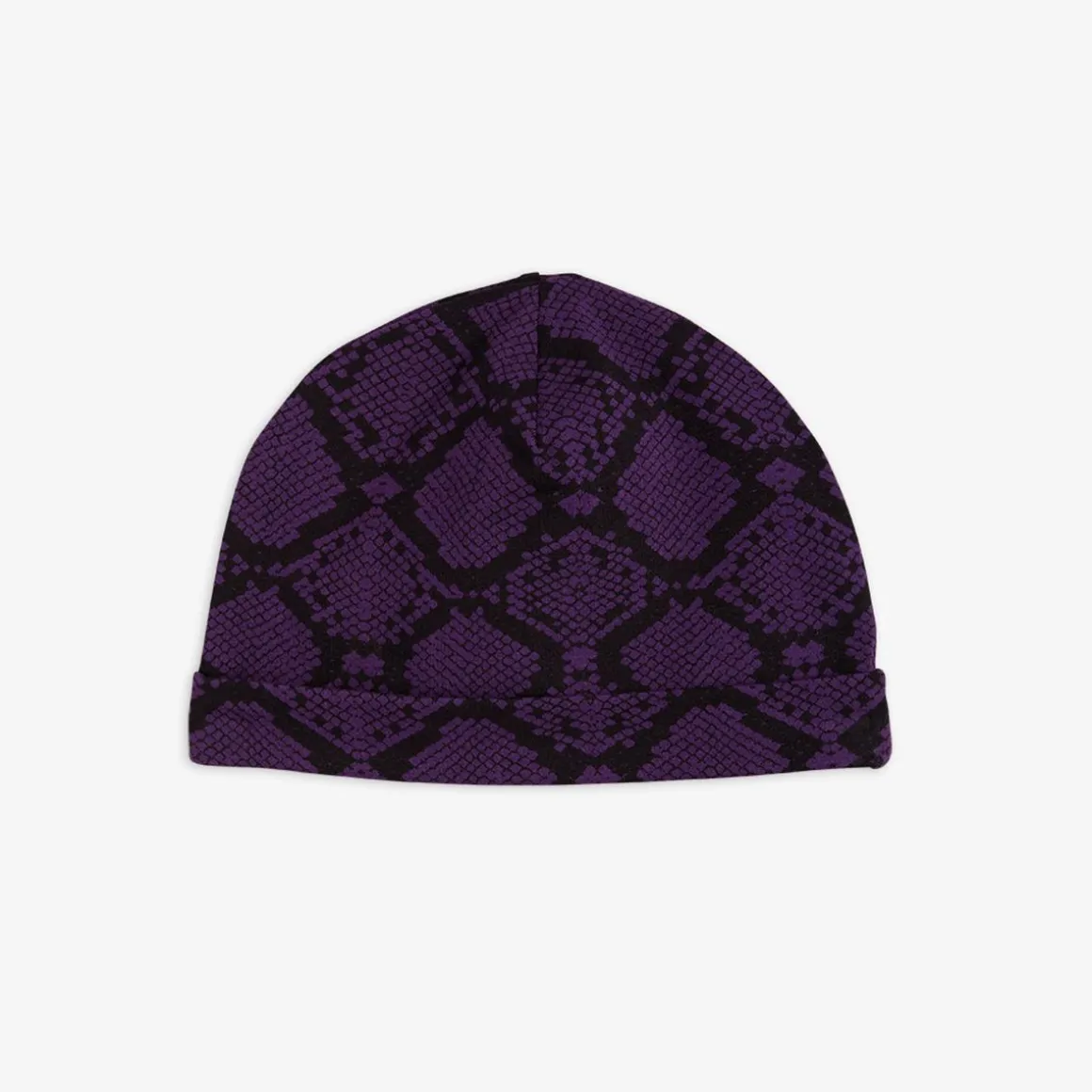 Snakeskin Beanie Purple