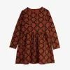 Snakeskin Dress Brown