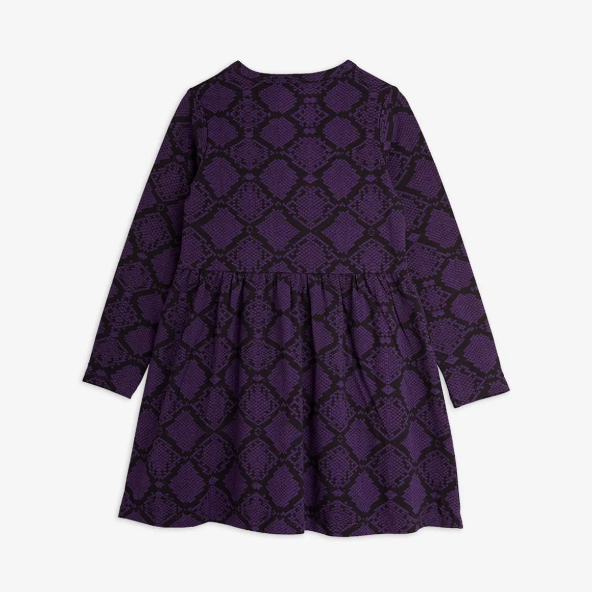 Snakeskin Dress Purple