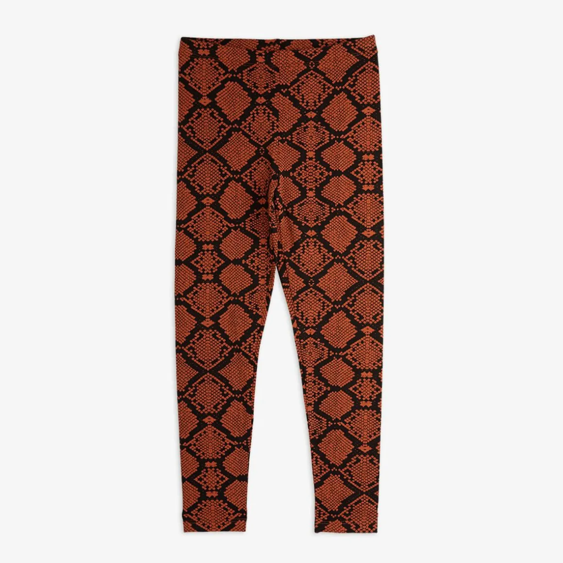 Snakeskin Leggings Brown