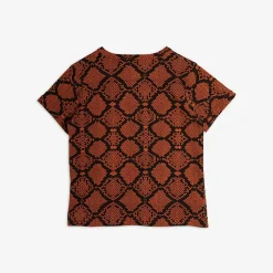 Snakeskin T-shirt Brown