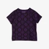 Snakeskin T-shirt Purple