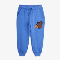 Squirrels Embroidered Sweatpants