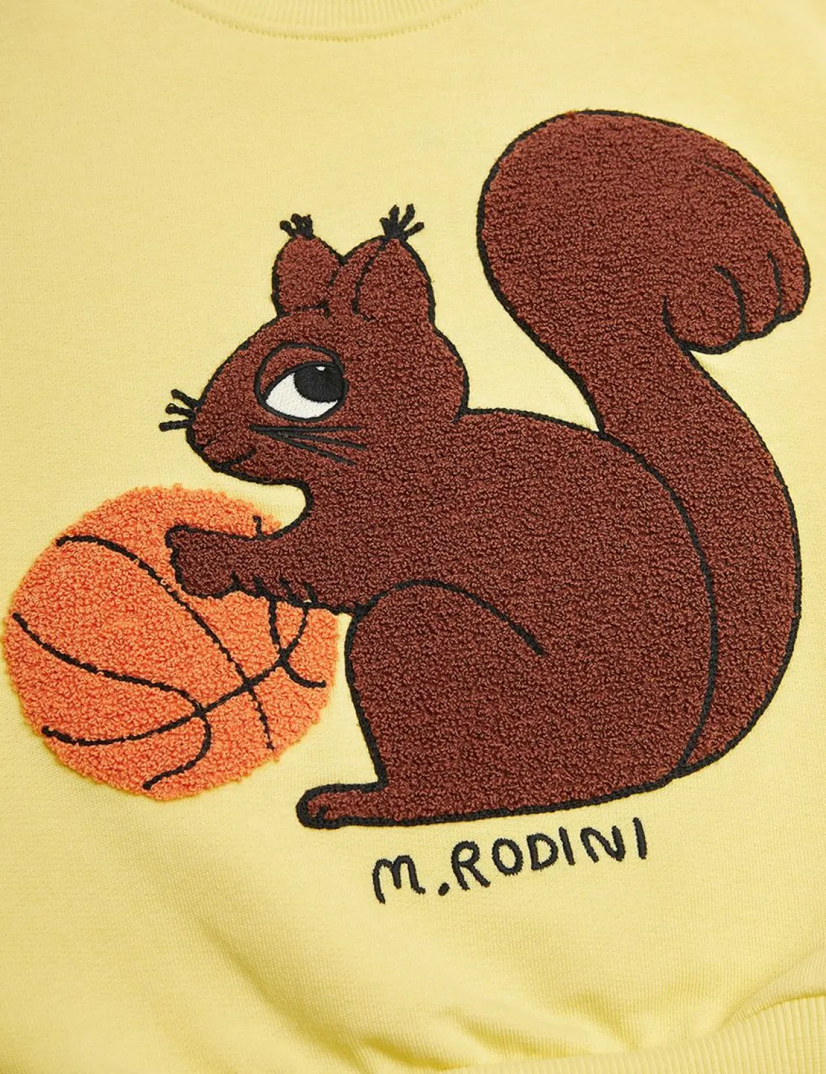 Squirrels Embroidered Sweatshirt