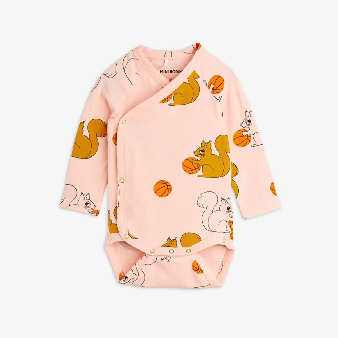Squirrels Wrap Bodysuit