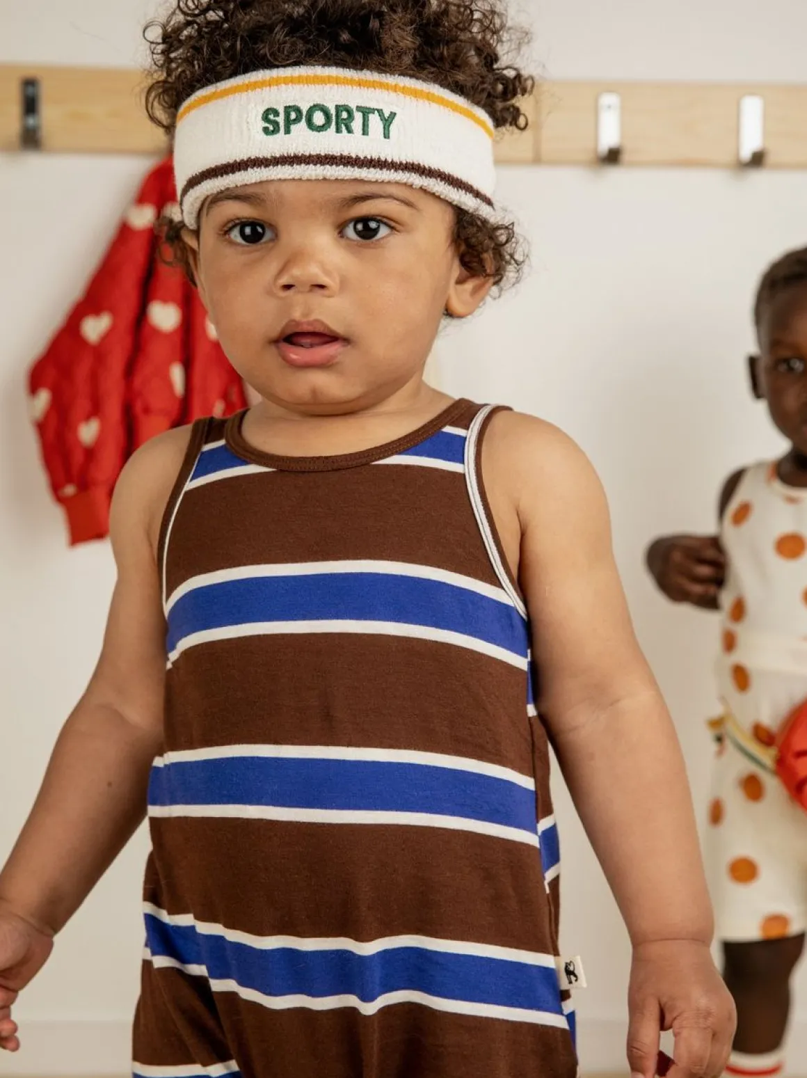 Stripe Baby Playsuit