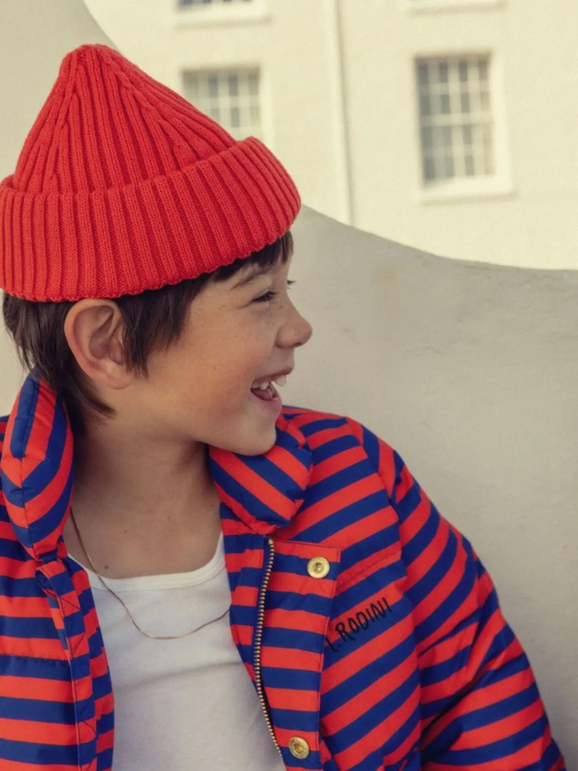 Stripe Puffer Jacket