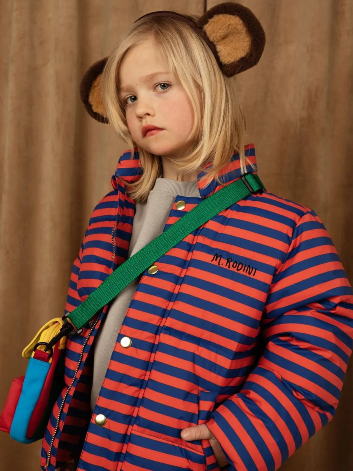 Stripe Puffer Jacket