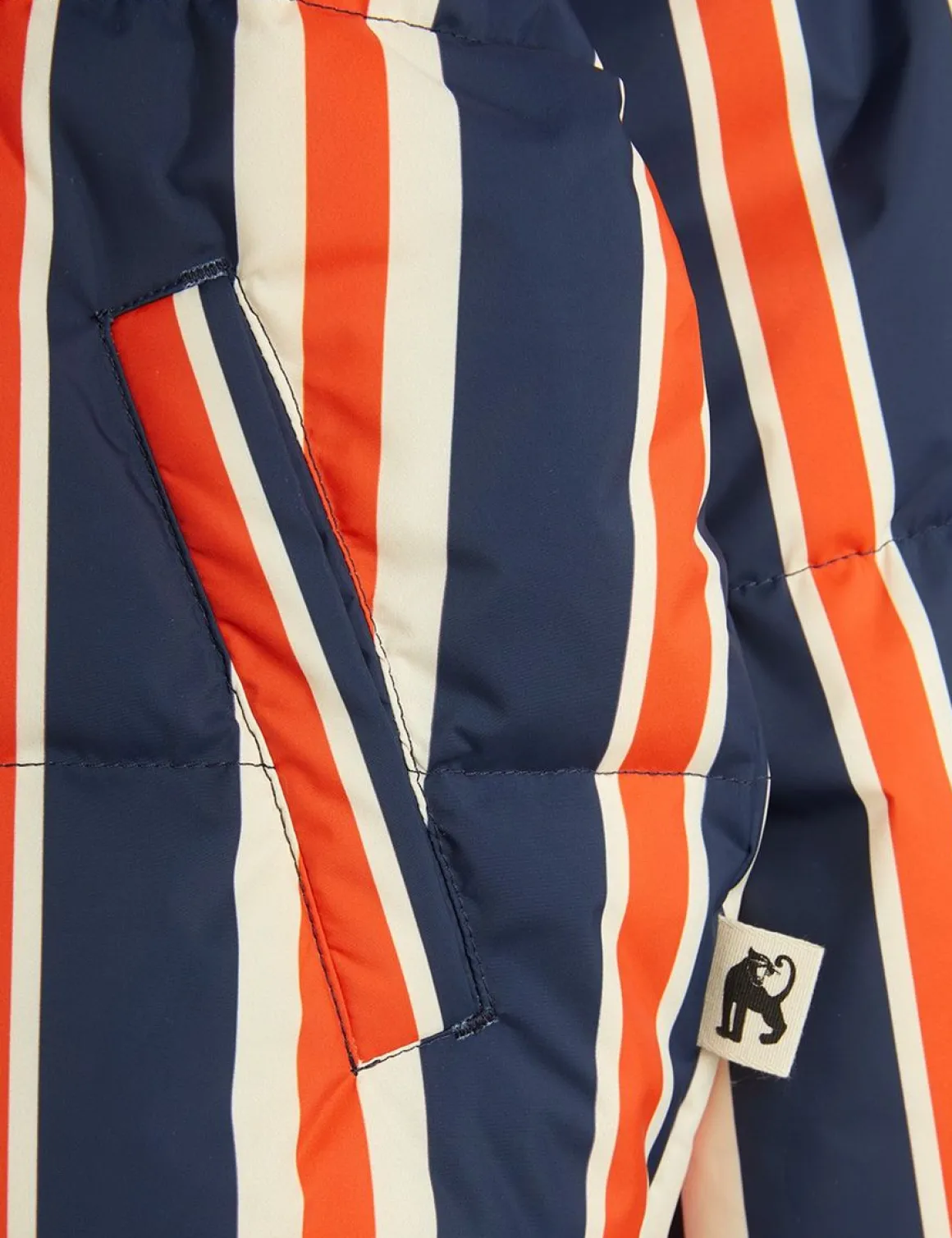 Striped Puffer Jacket