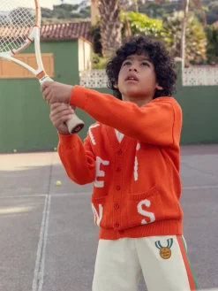 Tennis Knit Cardigan