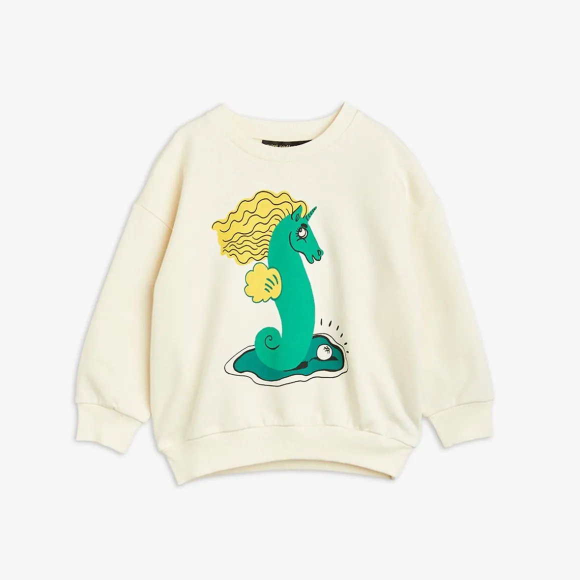 Unicorn Seahorse Sweatshirt Offwhite