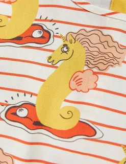 Unicorn Seahorse Woven Blouse