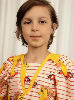 Unicorn Seahorse Woven Blouse