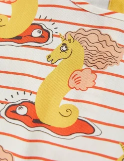 Unicorn Seahorse Woven Dress