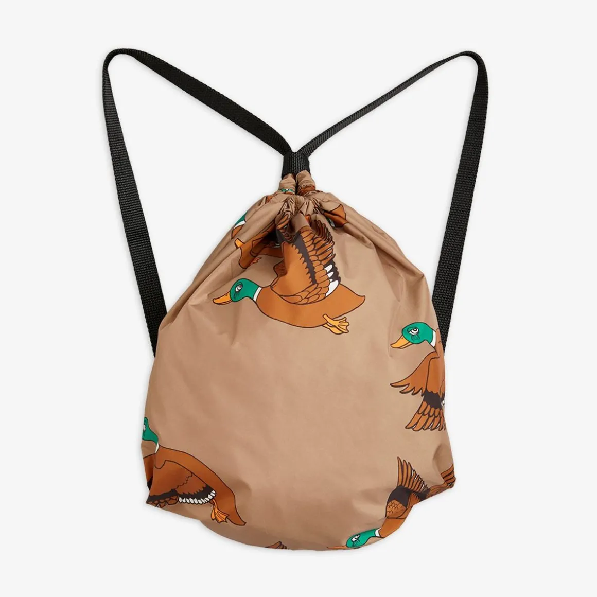 Upcycled Ducks Drawstring Bag
