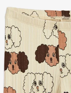 Upcycled Fluffy Dog Leggings