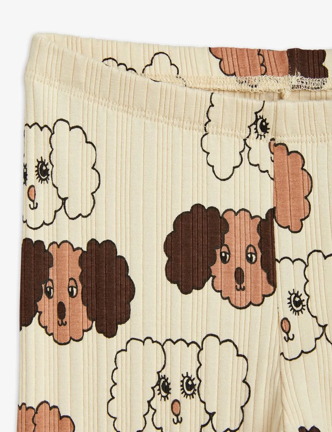 Upcycled Fluffy Dog Leggings