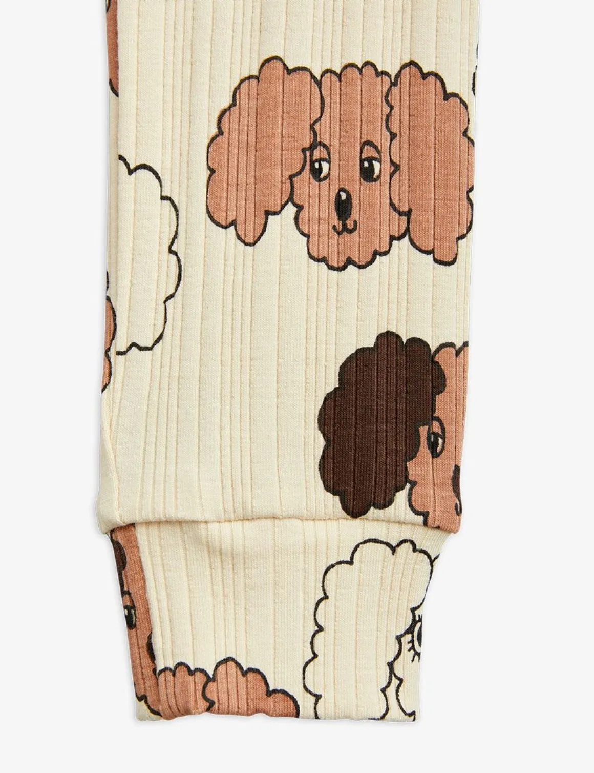 Upcycled Fluffy Dog Leggings