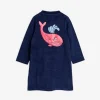 Whale Terry Robe