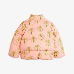 Winter Flowers Puffer Jacket